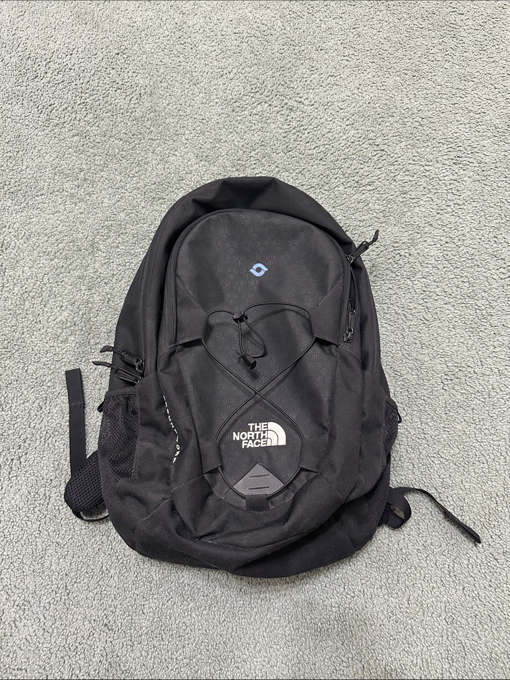 The North Face Groundwork Backpack Bag Black Brand Logo